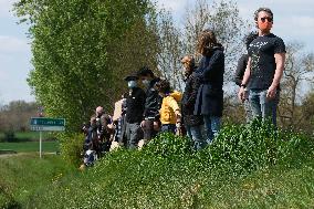 Protest against the Castres-Toulouse motorway project - Teulat