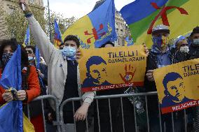 Protest in support of the independence of Kabylia - Paris
