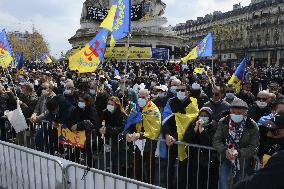 Protest in support of the independence of Kabylia - Paris