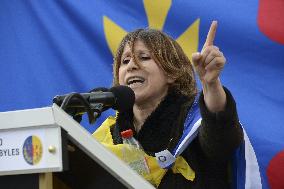 Protest in support of the independence of Kabylia - Paris