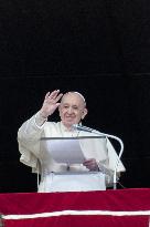Pope Francis Delivers Regina Caeli - Vatican