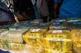 Arrestation Of Two Smugglers Of More Than 100 Kilogerams Of Amphetamine Drugs