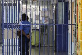 Eric Dupond-Moretti visit to Bordeaux-Gradignan penitentiary center