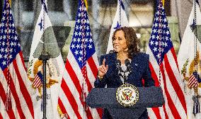 VP Harris Pitches Infrastructure Plan - North Carolina