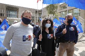 Police Union Protest - Montpellier