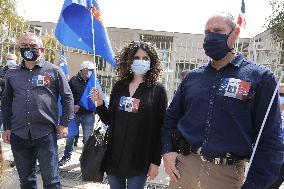 Police Union Protest - Montpellier