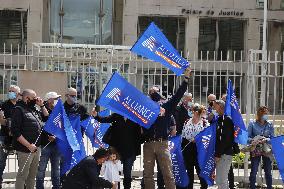 Police Union Protest - Montpellier