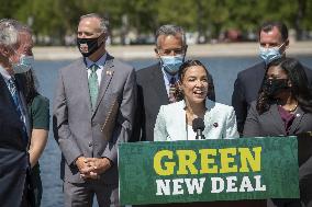 Green New Deal Press Conference - Washington