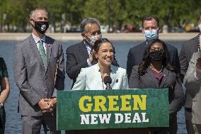 Green New Deal Press Conference - Washington