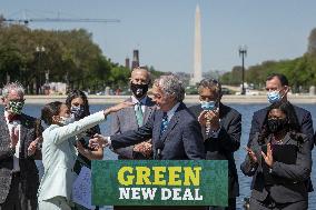 Green New Deal Press Conference - Washington