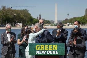 Green New Deal Press Conference - Washington