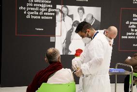 Cinecitta Turns Vaccination Centre - Rome