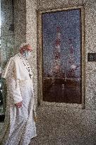 Pope Francis At The Working Community of the Dicastery for Communic - Rome