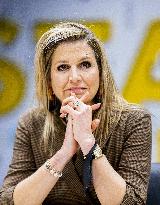 Queen Maxima Visits University of Applied Sciences - Rotterdam