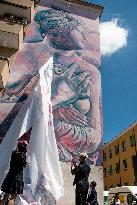 Mural For Breast Cancer Prevention - Rome