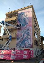 Mural For Breast Cancer Prevention - Rome