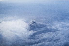 Mount Nyiragongo stratovolcano eruption in DR Congo