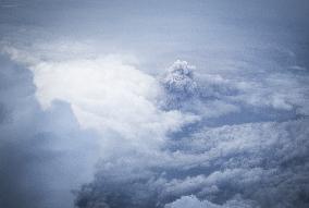 Mount Nyiragongo stratovolcano eruption in DR Congo