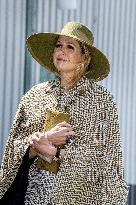 Queen Maxima Visits Leather Company - Netherlands