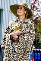 Queen Maxima Visits Leather Company - Netherlands