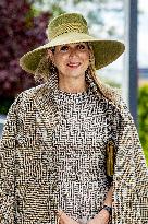 Queen Maxima Visits Leather Company - Netherlands