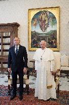Pope Francis Meets President of the Republic of Bulgaria - Vatican