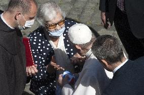 Pope Francis Meets Survivor To Auschwitz - Vatican