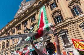 Alitalia Workers Demonstration - Rome