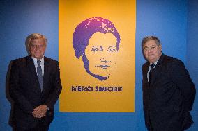 Opening of the exhibition Nous vous aimons Madame Simone Veil 1927-2017 Paris