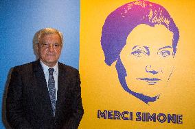 Opening of the exhibition Nous vous aimons Madame Simone Veil 1927-2017 Paris