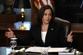 Kamala Harris on the Northern Triangle economy - Washington