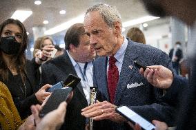 Senate Vote At The US Capitol - Washington