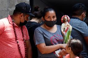 Faithful Celebrate St. Jude Thaddeus - Mexico