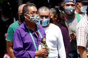 Faithful Celebrate St. Jude Thaddeus - Mexico