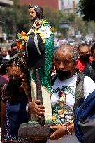 Faithful Celebrate St. Jude Thaddeus - Mexico