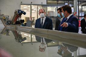 French PM Jean Castex in Sisteron - France