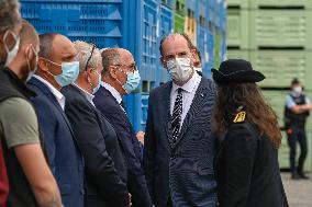 French PM Jean Castex in Sisteron - France