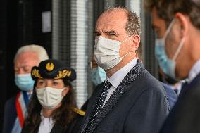 French PM Jean Castex in Sisteron - France