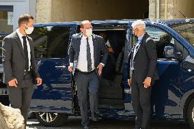 French PM Jean Castex in Sisteron - France