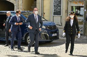 French PM Jean Castex in Sisteron - France