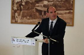 French PM Jean Castex in Sisteron - France