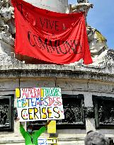 Rally to celebrate 150th anniversary of the Paris Commune