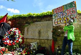 Rally to celebrate 150th anniversary of the Paris Commune