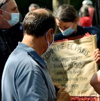 Rally to celebrate 150th anniversary of the Paris Commune