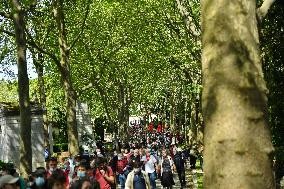 Rally to celebrate 150th anniversary of the Paris Commune