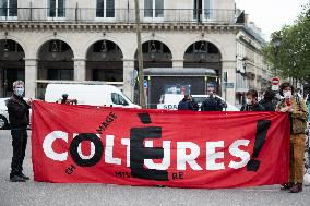 Rally in front of the Council of State - Paris