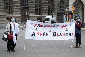 Rally in front of the Council of State - Paris