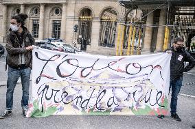 Rally in front of the Council of State - Paris