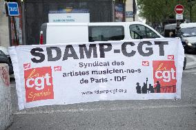 Rally in front of the Council of State - Paris