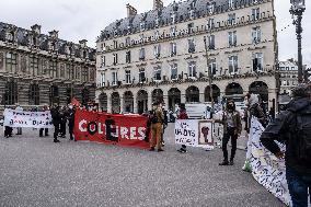 Rally in front of the Council of State - Paris